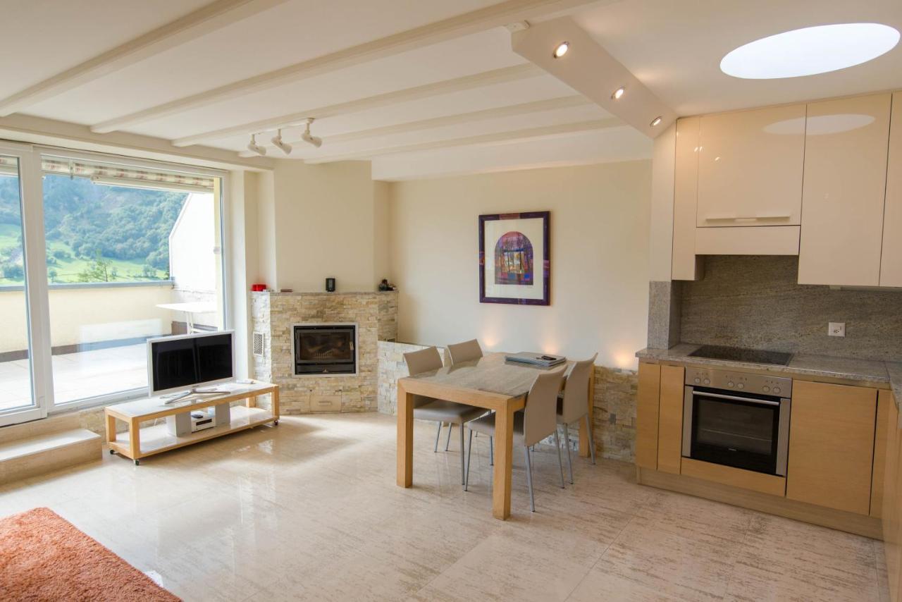 Haus Cristal - 1441M Apartment Leukerbad Luaran gambar