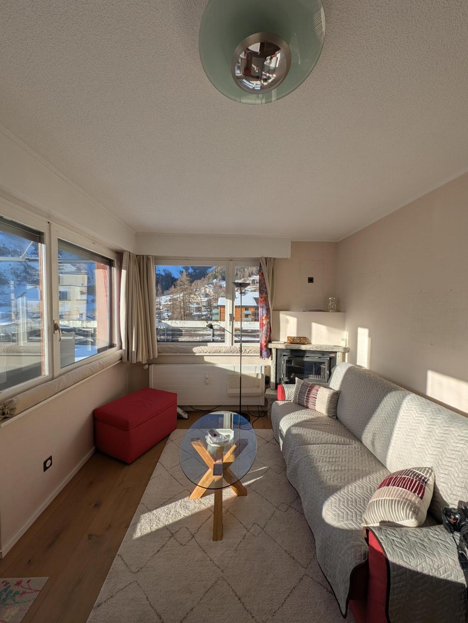 Haus Cristal - 1441M Apartment Leukerbad Luaran gambar